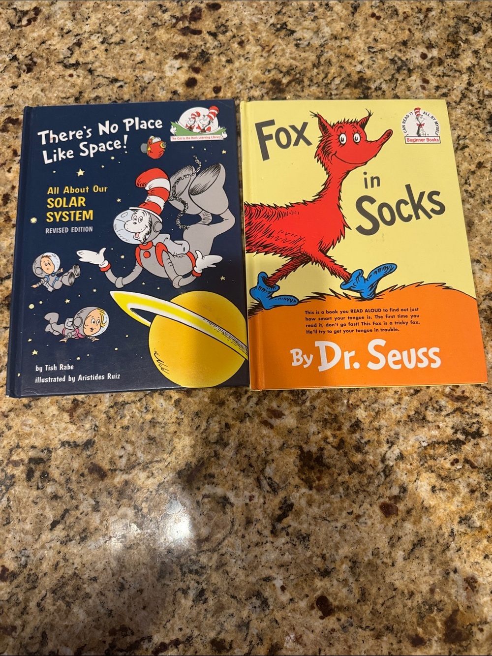 Dr. Seuss Navy, Yellow, Red Picture Book Pair